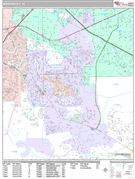 Missouri City Digital Map Premium Style